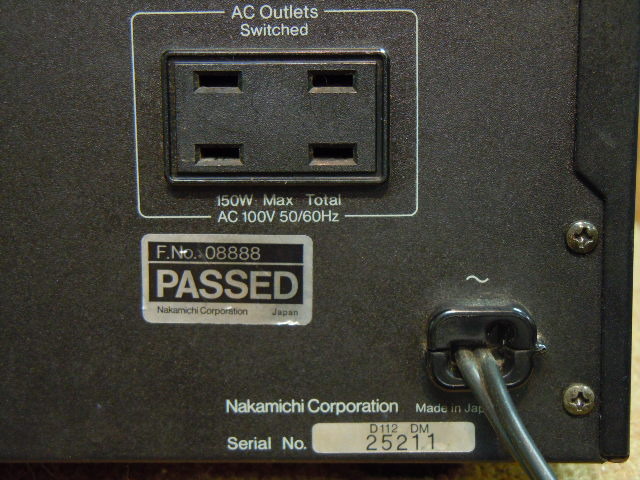 30：Nakamichi Receiver3　ナカミチ　レシーバー3　ジャンク 30：Nakamichi Receiver3 ナカミチ レシーバー3 ジャンク