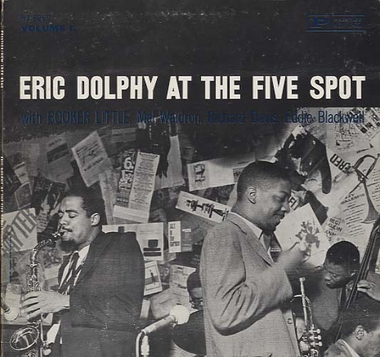 ジャズレコード　ERIC DOLRHY   ファイブスポット2LP Dolphy, Little - Memorial Album: Recorded Live At The Five