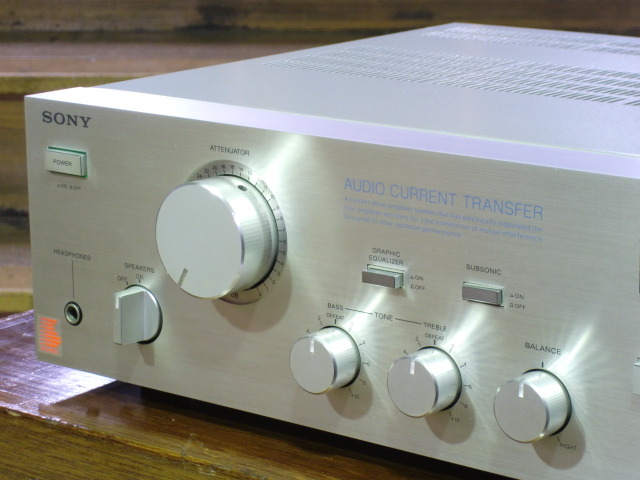 SONY プリメインアンプ TA-AX500動作品