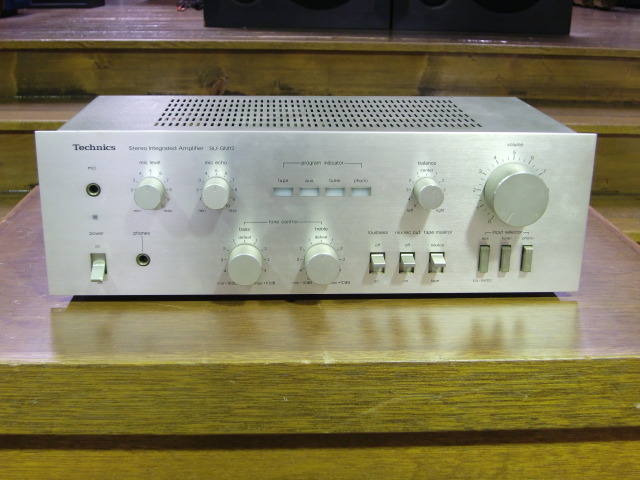 Technics ステレオ アンプ SU-GM12 テクニクス 当時物 Used Technics ステレオ アンプ SU-GM12 テクニクス 当時物 Used
