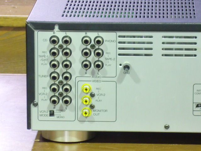 ONKYO プリメインアンプ A-601V 日本製 ONKYO A-601Vの仕様 オンキヨー/オンキョー
