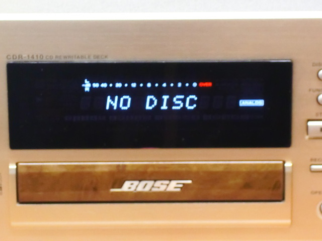 BOSE　CDR-1410 　ジャンク品 CDR-1410 BOSE - 中古オーディオ 高価買取・販売 ハイファイ堂