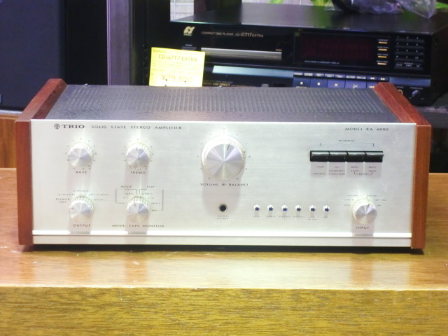 KA-4000 TRIO - 中古オーディオ 高価買取・販売 ハイファイ堂