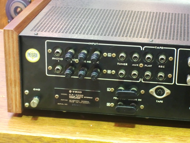 TRIO KA-4000 プリメインアンプ KA-4000 TRIO - 中古オーディオ 高価買取・販売 ハイファイ堂