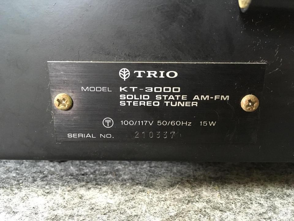 KT3000 TRIO 中古オーディオ 高価買取・販売 ハイファイ堂