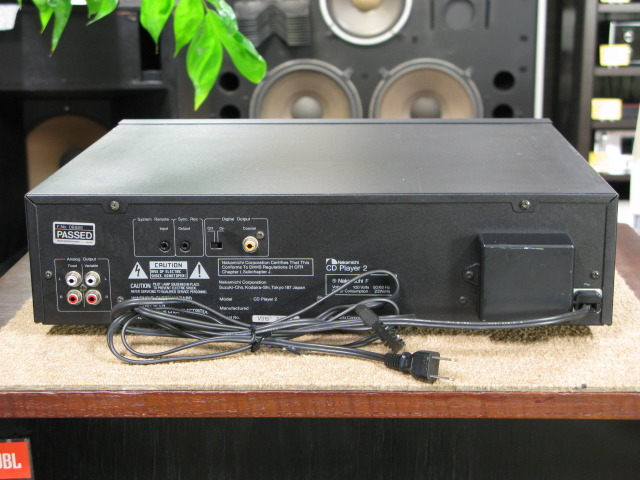 CD player2 Nakamichi - 中古オーディオ 高価買取・販売 ハイファイ堂