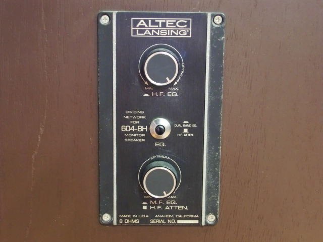 604-8H ALTEC - 中古オーディオ 高価買取・販売 ハイファイ堂