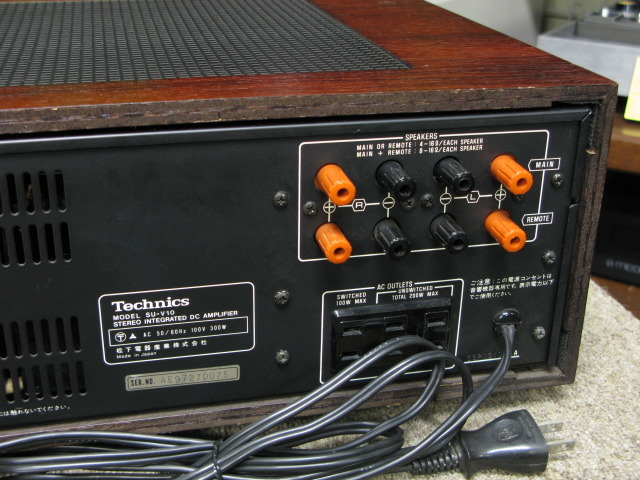 ✨美品✨　Technics SU-V10 SU-V10 Technics - HiFi-Do McIntosh/JBL/audio-technica/Jeff