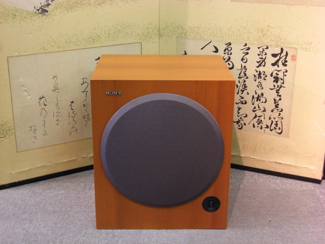 【良品】ソニー アクティブサブウーファー　SA-WM500 SONY アクティブ サブウーファー SA-WM500 - メルカリ
