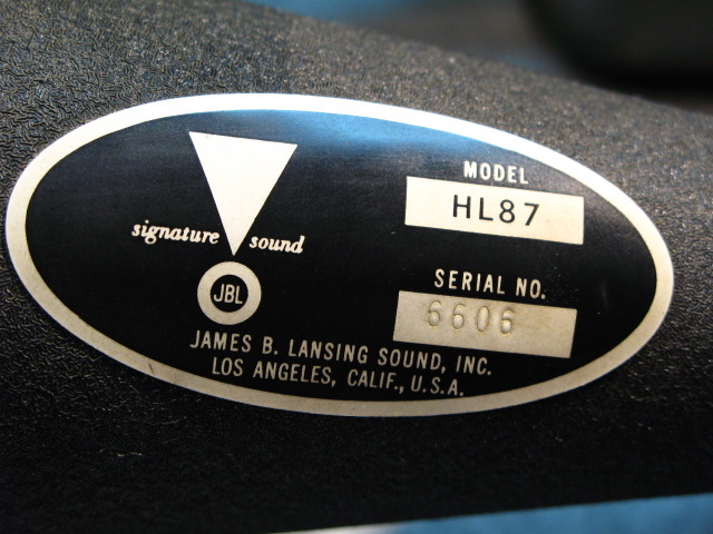 175DLH JBL - HiFi-Do McIntosh/JBL/audio-technica/Jeff Rowland