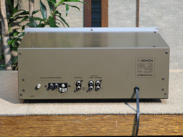 デノン☆DENON TU-900 FM専用高級チューナー☆中古 楽天市場】【中古