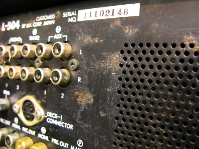 LUXMAN L‑504 プリメインアンプ 元箱付き 名機 ビンテージ LUXMAN L‑504 プリメインアンプ 元箱付き 名機 ビンテージ