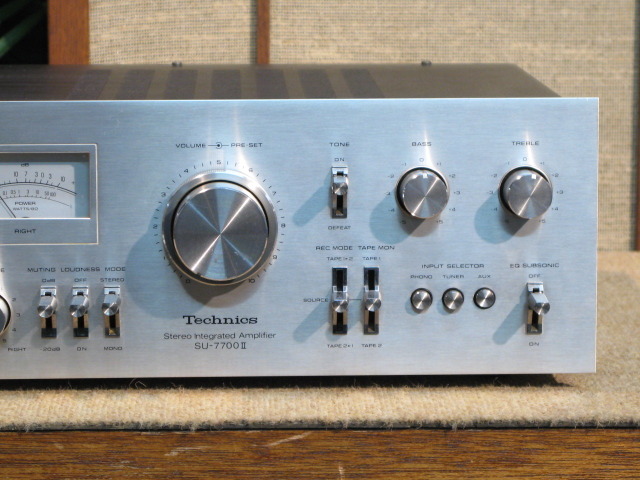 テクニクス　su-7700Ⅱ Technics SU - 7700 Stereo Integrated Amplifier Restoration