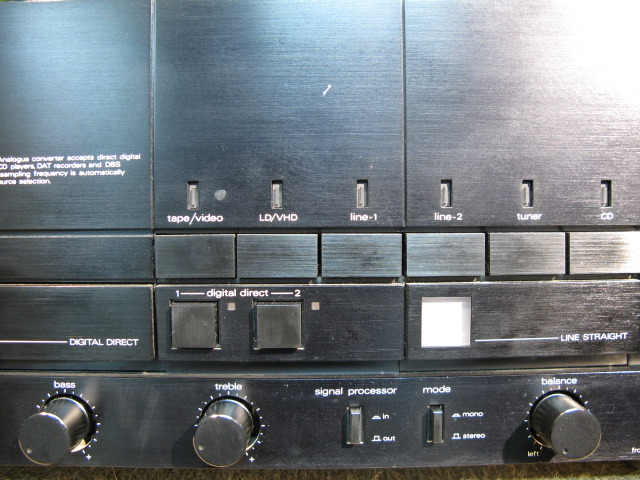 希少 ALPINE ラックスマンLV-109 プリメインアンプ ALPINE/LUXMAN LV-109プリメインアンプと、LE-109フォンアンプ