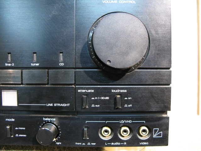 希少 ALPINE ラックスマンLV-109 プリメインアンプ ALPINE/LUXMAN LV-109の仕様 アルパイン/ラックスマン