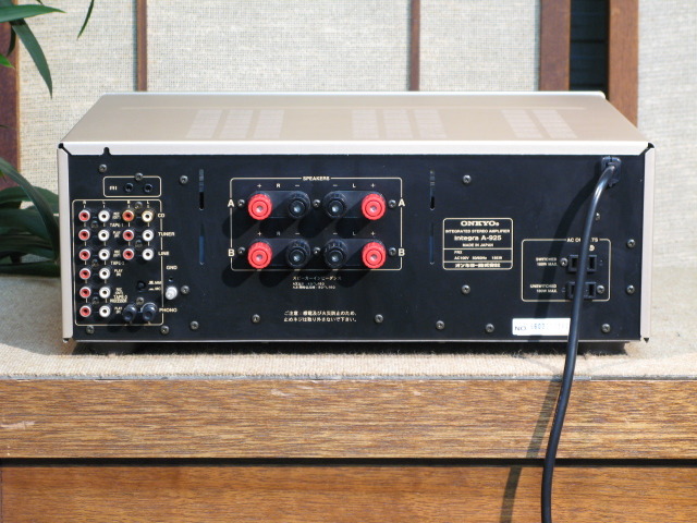 ONKYOプリメインアンプ INTEGRA A-925 ONKYO INTEGRA A-925 Premain Amplifier Silver 1998 release main