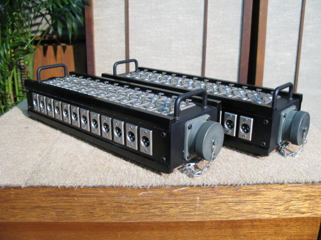 ★CANARE 24B12MS★24chマルチボックス 音出し動作確認済★　1ヶ月間動作保証品 CANARE コネクタボックスシリーズ 24chパラボックス24B12MS新品在庫