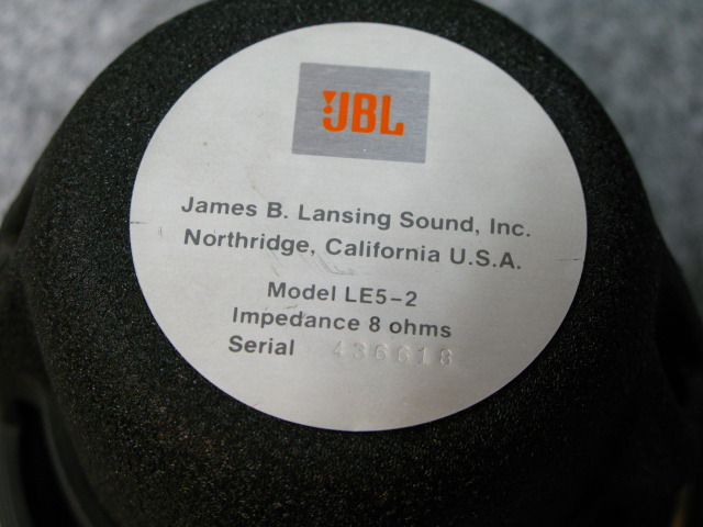 LE5-2 JBL - 中古オーディオ 高価買取・販売 ハイファイ堂