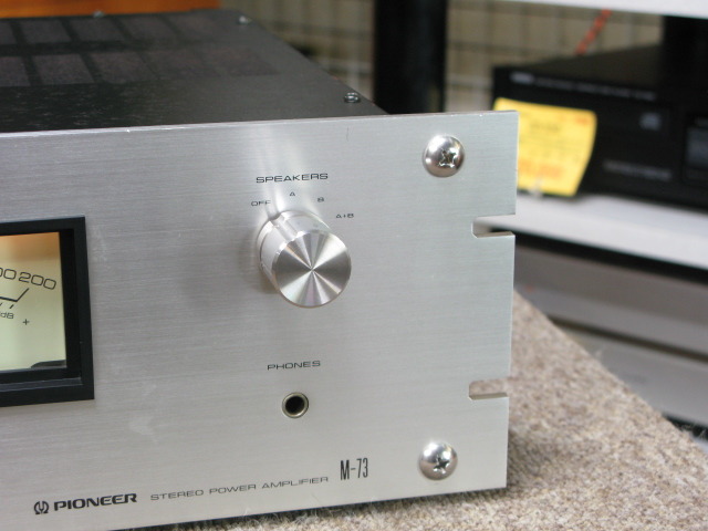 Yahoo!オークション Pioneer パイオニア M-73 STEREO POWER AMPLIFIER