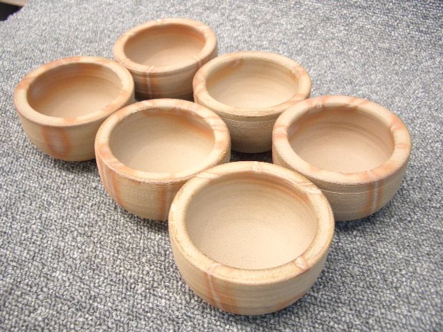 【入手困難】長谷弘工業 備前焼 インシュレーター 緋襷（ヒダスキ）4個セット 備前焼インシュレーター「緋襷（ヒダスキ）」 長谷弘工業 - 中古