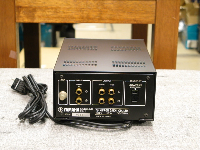 HA-3 YAMAHA - 中古オーディオ 高価買取・販売 ハイファイ堂