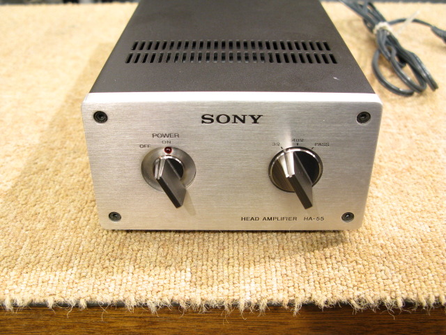 ソニー(SONY) HA-55＜MCヘッドアンプ＞（委託）