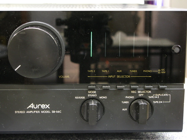 Aurex SB-66/SB66 プリメインアンプ m0a2020