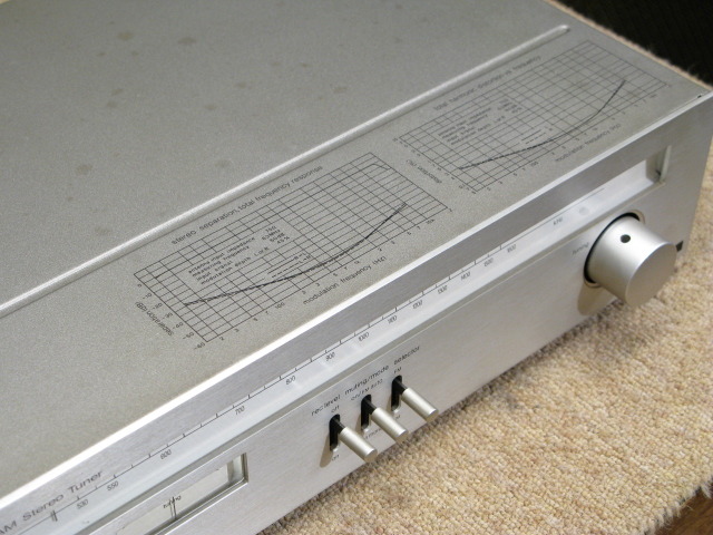 Technics★FM専用チューナー ST-9030T 8連バリコン★中古現状渡 Technics☆FM専用チューナー ST-9030T 8連バリコン☆現状渡