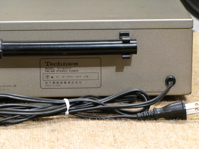 Technics☆FM専用チューナー ST-9030T 8連バリコン☆現状渡