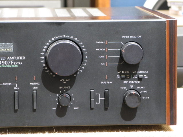 AU-D907F EXTRA SANSUI - 中古オーディオ 高価買取・販売 ハイファイ堂