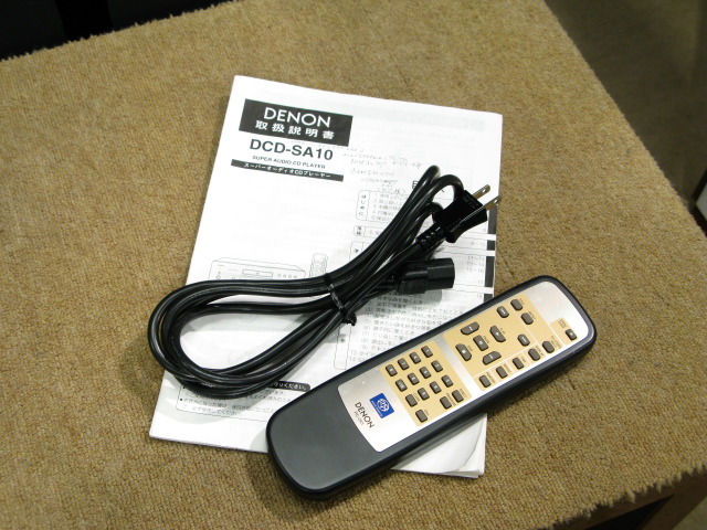 DCD-SA10 DENON - 中古オーディオ 高価買取・販売 ハイファイ堂