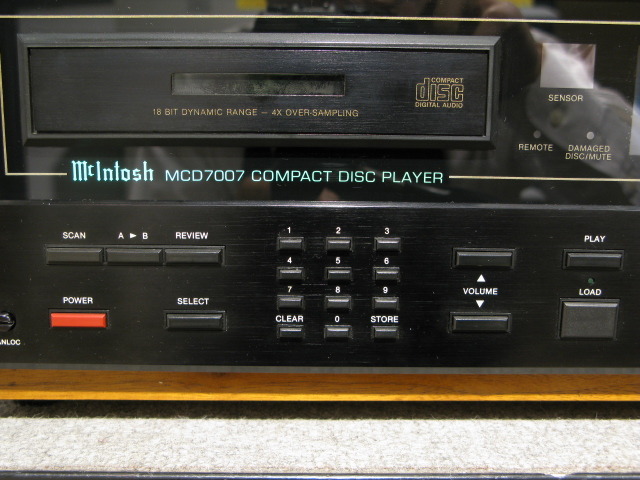 その他 McIntosh MCD7007 MCD7007 McIntosh - 中古オーディオ 高価買取・販売 ハイファイ堂
