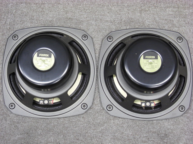 Fostex FE207E 20cm フルレンジ 2個セット ヨドバシ.com - フォステクス FOSTEX 20cmフルレンジユニット
