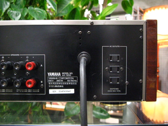 AX-1200 YAMAHA - 中古オーディオ 高価買取・販売 ハイファイ堂