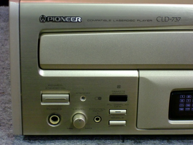 Pioneer パイオニア　LDプレーヤー　CLD-737 パイオニア LDプレーヤー CLD-737 レーザーディスク 通電OK CLD-737