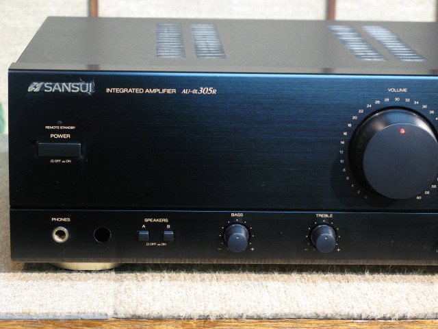 動作品》AU-α305R プリメインアンプ サンスイ Sansui