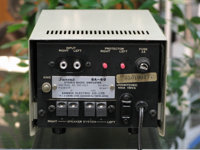 BA-60 Sansui - 中古オーディオ 高価買取・販売 ハイファイ堂