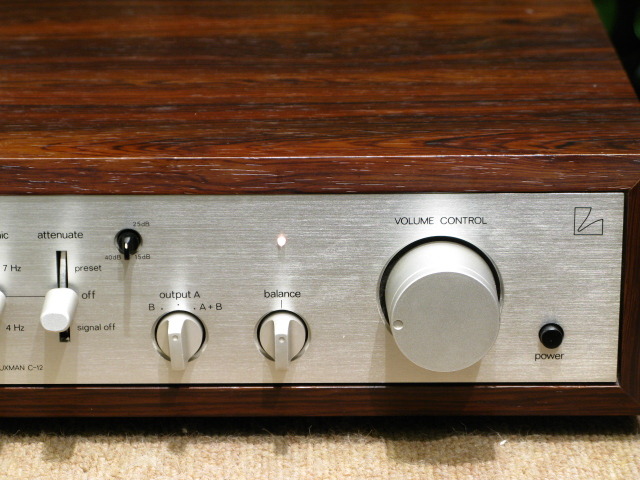 C-12 LUXMAN - 中古オーディオ 高価買取・販売 ハイファイ堂