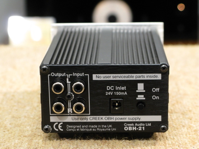 【動作品】Creek OBH-21 ヘッドフォンアンプ OBH-21 Creek - 中古オーディオ 高価買取・販売 ハイファイ堂