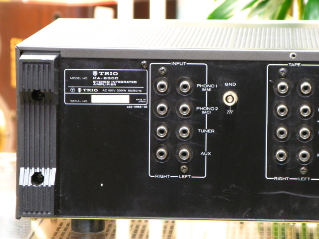 KA-8300 TRIO - 中古オーディオ 高価買取・販売 ハイファイ堂