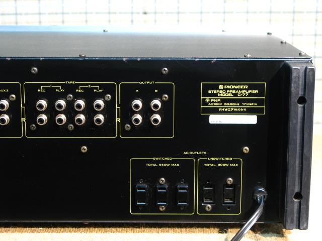 C-77 PIONEER - 中古オーディオ 高価買取・販売 ハイファイ堂