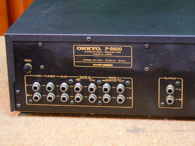 ONKYO P-9900 プリアンプ オンキョー ONKYO P-9900 プリアンプ オンキョー - メルカリ