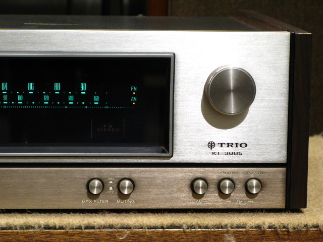 ★TRIO KT3005　大型チューニング画面で楽しさ倍増　♪ KT-3005 TRIO - 中古オーディオ 高価買取・販売 ハイファイ堂