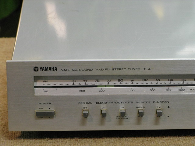 YAMAHA チューナ　T-4 YAMAHA T-4の仕様 ヤマハ