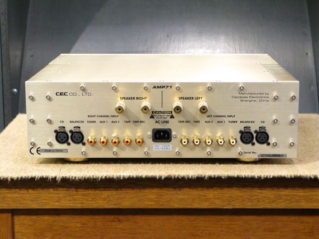 【ジャンク】CEC AMP3300 プリメインアンプ E32114】ジャンク CEC AMP3 プリメインアンプ