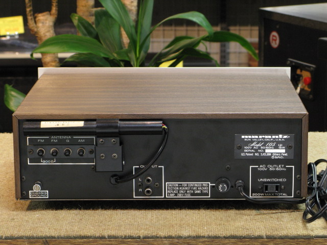 Model 105 marantz - 中古オーディオ 高価買取・販売 ハイファイ堂