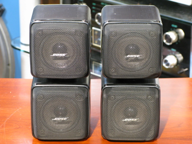 BOSE CUBE SPEAKER SYSTEM 501Z ペア スタンド 動作確認済】 BOSE 501Z サテライトスピーカー キューブ