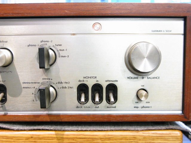 値下げ◆LUXMAN ラックスマン名機 L-５０５Ｖ◆高音質ＵＰ&メンテナンス済 2025年最新】luxman 505の人気アイテム - メルカリ