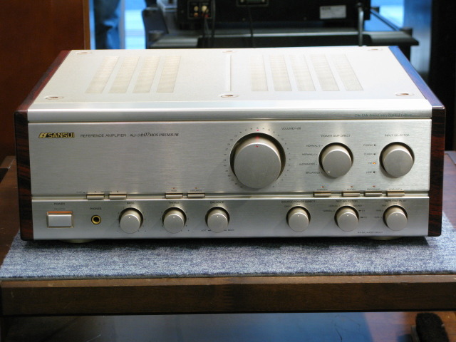 SANSUI AU-α607 MOSPREMIUM 15周年記念 AU-α607 MOS PREMIUM SANSUI - HiFi-Do McIntosh/JBL/audio-technica