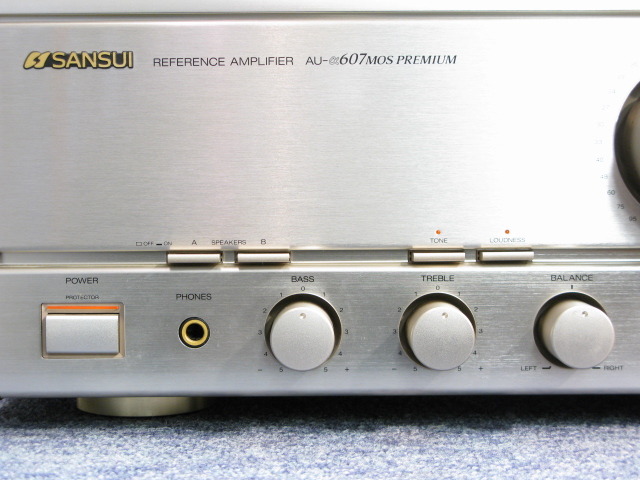 AU-α607 MOS PREMIUM SANSUI - HiFi-Do McIntosh/JBL/audio-technica